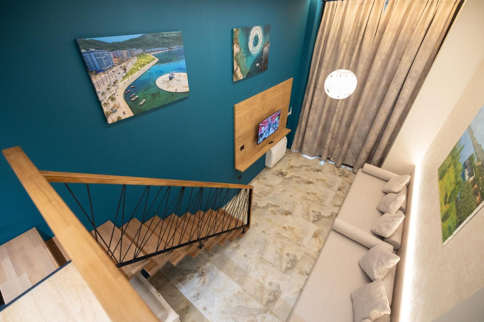 Mustafa Suites Vlore Bilik gambar